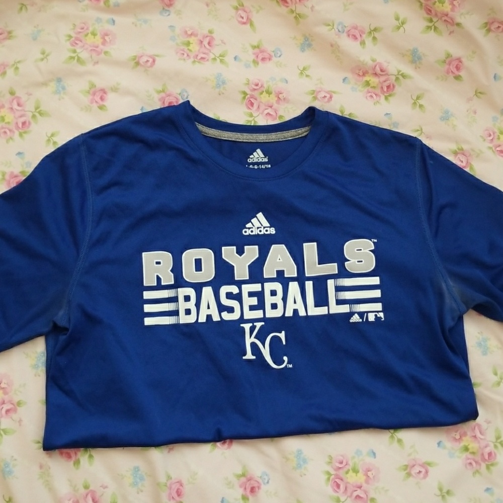 Kansas city royals baseball tee adidas